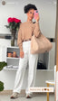 Tote Bag Beige (Talla L)