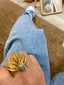 Anillo media flor
