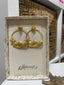 Aretes aros marinos y perla