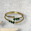 BRAZALETE ESMERALDA X 3