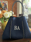 Tote Bag Azul Naval (Talla M)