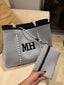 Tote Bag Gris Niebla (Talla M)