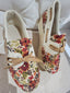 Mocasin con flores