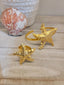 Aretes, brazalete y anillo-Estrellas de Mar