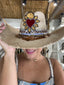 Sombrero amor paja