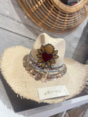 Sombrero amor paja
