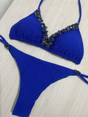 BIKINI AZUL PIEDRAS
